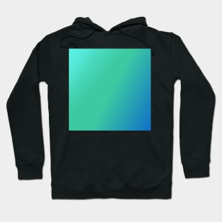 Green Blue Gradient Hoodie